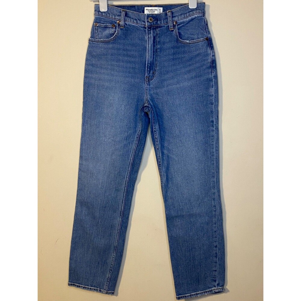 Abercrombie & Fitch The Ankle Straight Ultra High Rise Jeans Size 27/4L